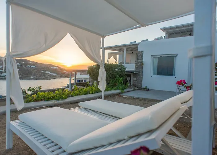 בית נופש The Corfos Hills House Mykonos Town