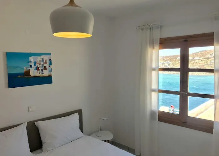 Сasa de vacaciones The Corfos Hills House Mykonos Town